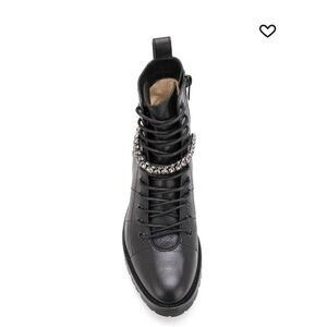 Jimmy Choo Cruz Combat Boots size 39.5